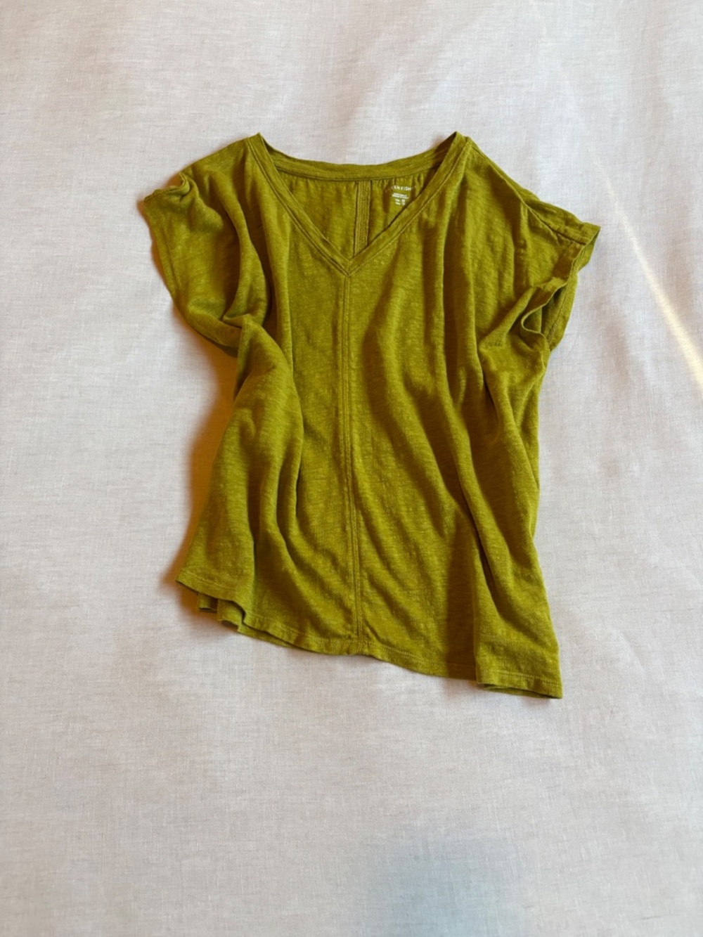 Eileen Fisher Linen Sleeveless Tee